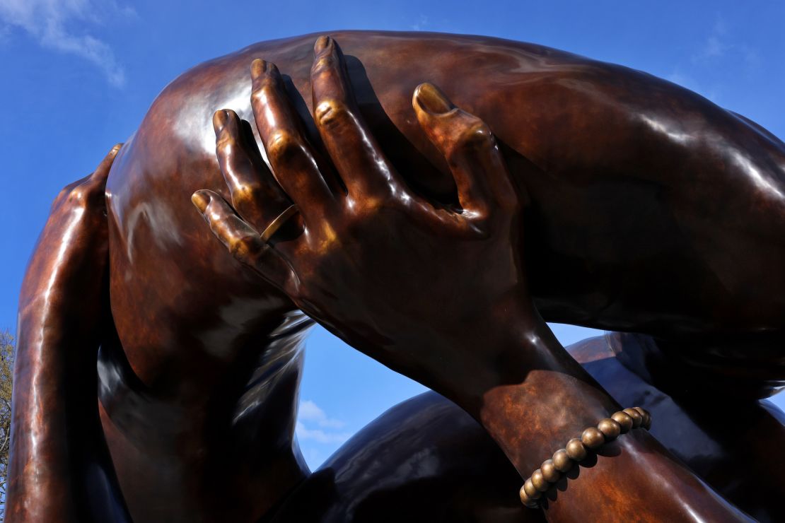 The memorial sculpture at Boston Common has drawn mixed reviews online and from some family members.