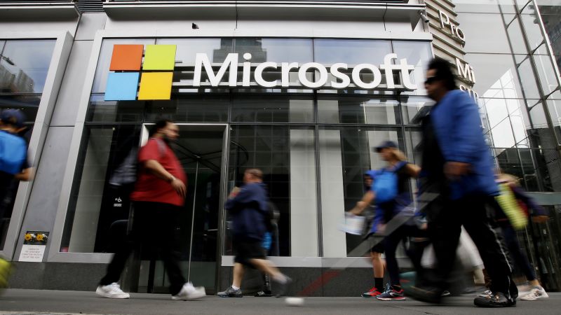 Microsoft is laying off 10000 employees – CNN