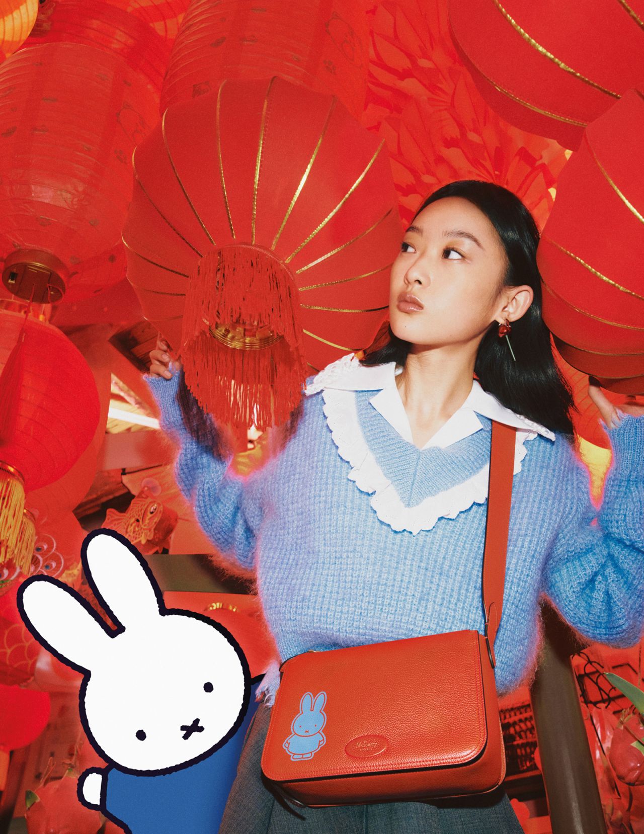 Mulberry's Lunar New Year collection features Dutch cartoon rabbit Miffy.