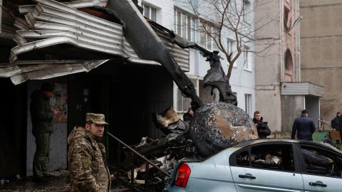 El presidente ucraniano, Volodymyr Zelensky, calificó el accidente 