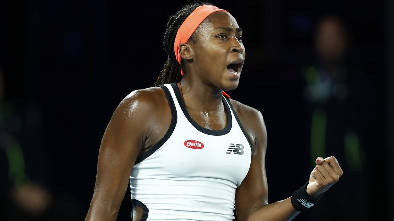 Coco Gauff defeats Emma Raducanu to advance at the Australian Open | CNN