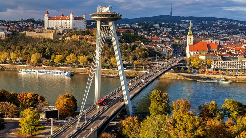 Bratislava's architecture is out of this world