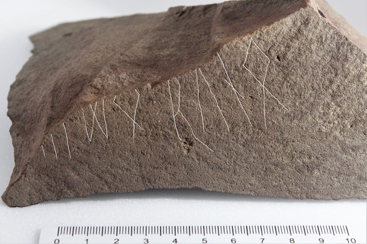 Radiocarbon dating revealed the stone dates to between 1 and 250 AD.