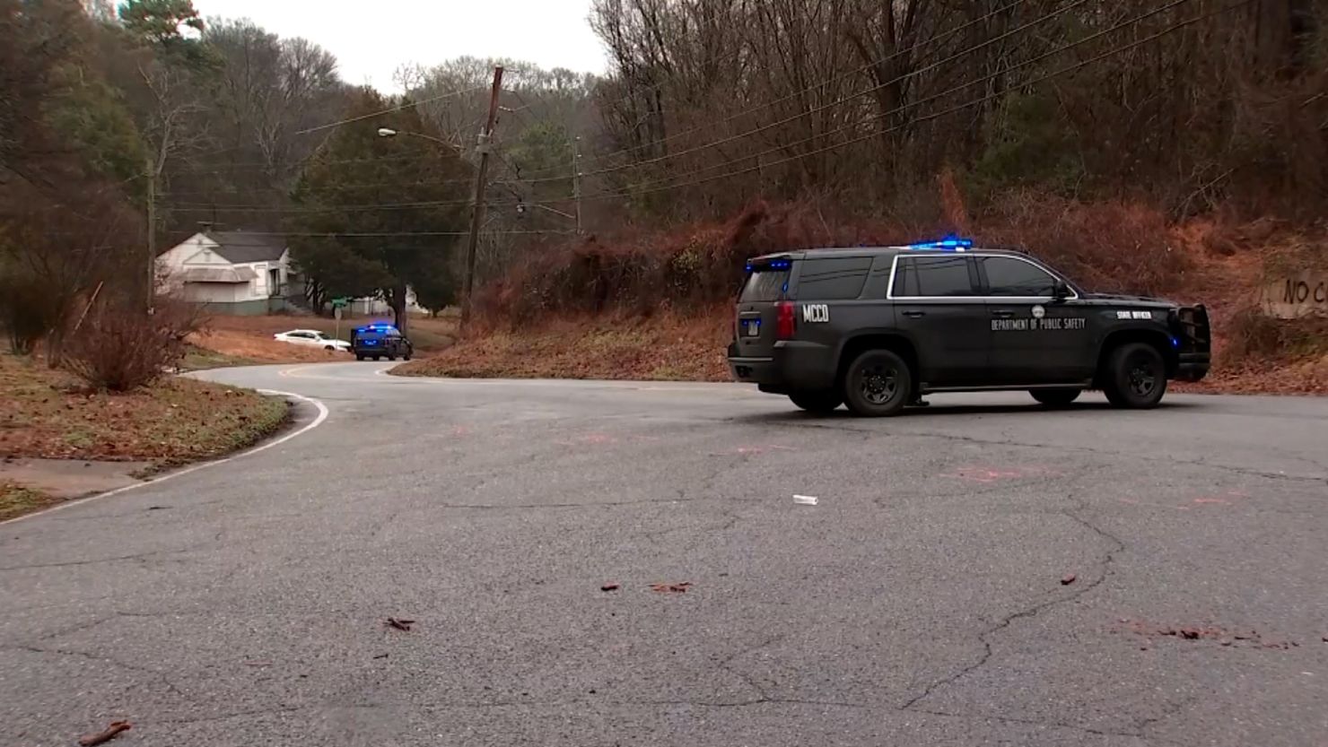 The incident occurred near the site of a proposed Atlanta law enforcement training center.