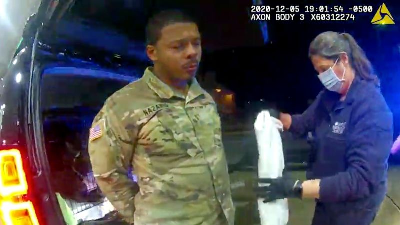 An Army lieutenant pepper-sprayed by Virginia police during a traffic stop was awarded $3,600 | CNN