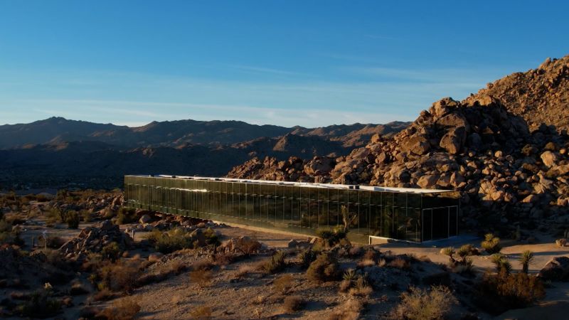 Video: ‘Invisible house’ in Joshua Tree, California, goes on sale for $18 million | CNN Business