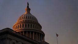 The exterior of the U.S. Capitol is seen at sunset in Washington, D.C., U.S., January 4, 2023. 