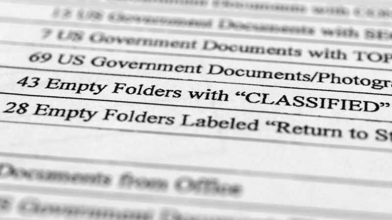 How the government tries to prevent classified government documents from spilling out