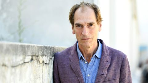 Julian Sands attends the Venice Film Festival in 2019.