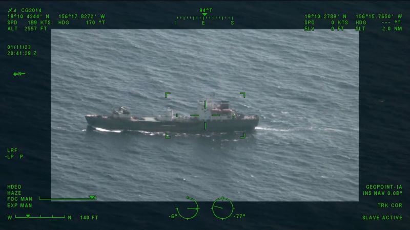 US Coast Guard says this ship off Hawaii coast is a Russian spy ship | CNN