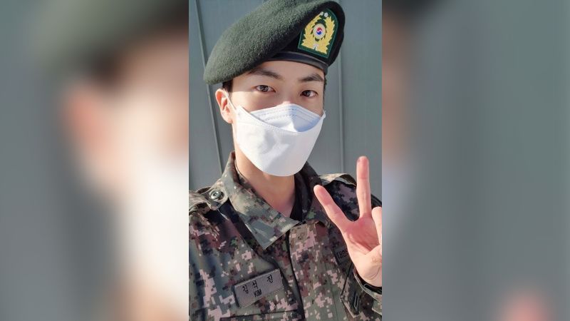 K-pop star Jin of BTS completes basic training for military service in South Korea | CNN
