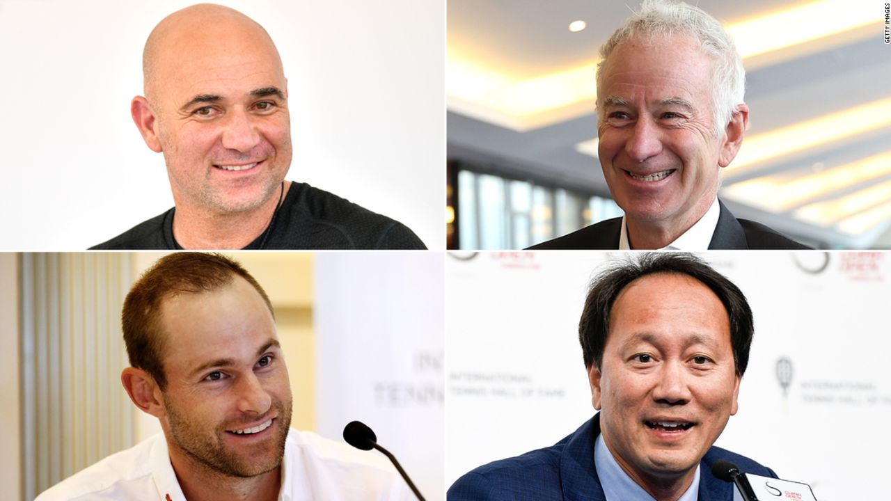 Tennis stars Andre Agassi, John McEnroe, Andy Roddick and Michael Chang will compete for Inaugural Pickleball Slam.