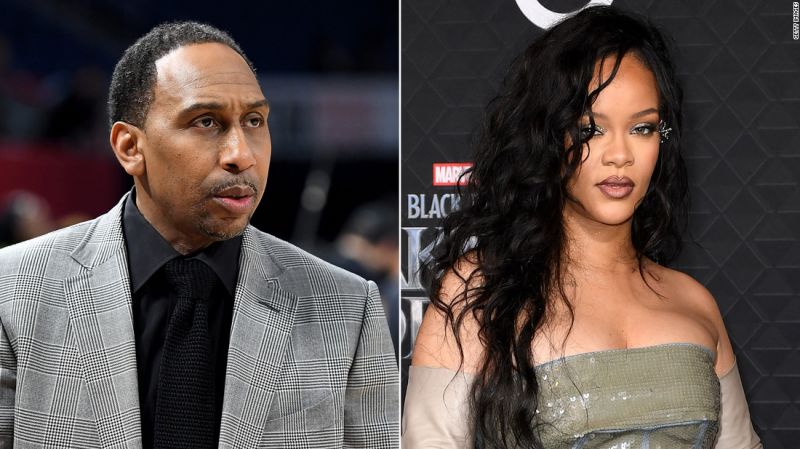 Rihanna recibe disculpas de Stephen A. Smith por comentarios del Super Bowl