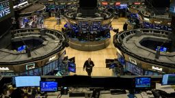 Traders work on the floor of the New York Stock Exchange during opening bell in New York City on January 18, 2023. - Wall Street stocks climbed early on January 18, 2023, on easing worries about further Federal Reserve moves to aggressively counter inflation following the latest US economic data. 