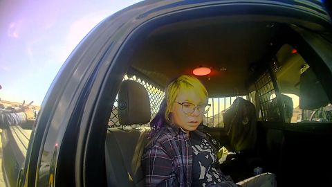 Hannah Gutierrez Reed is seen on body camera footage after the shooting on the set of "Rust" in October 2021.