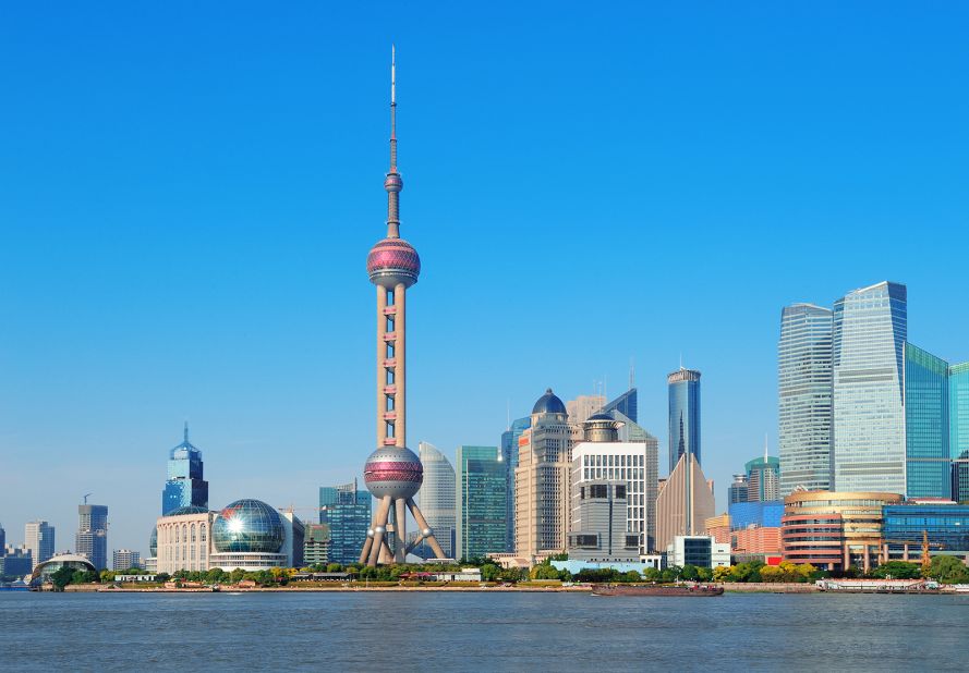 <strong>#4: Shanghai, China: </strong>The second of three Chinese cities on the list, it's expected to keep rising over the next few years.