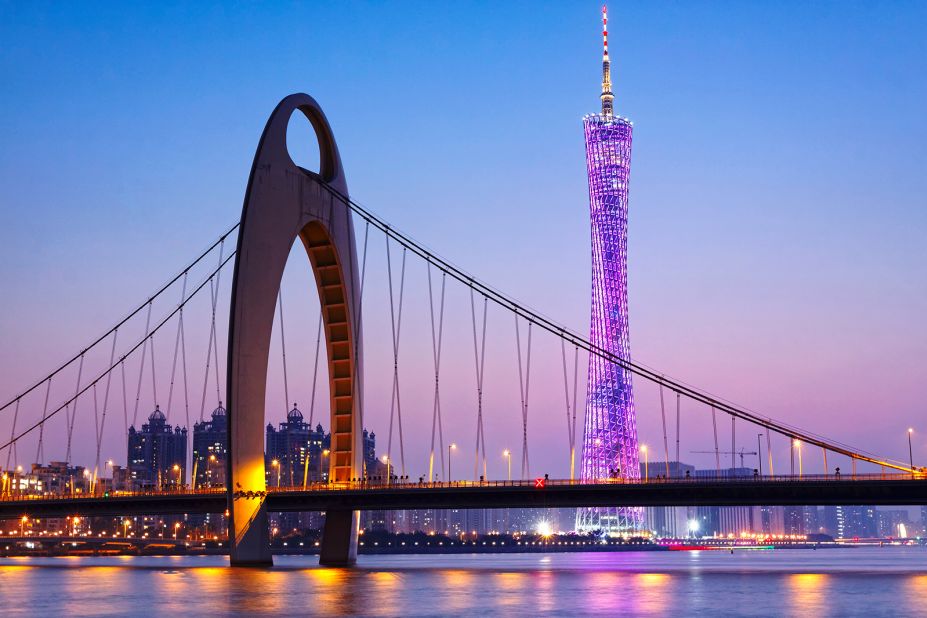 <strong>World's most powerful tourism cities: </strong>The nonprofit World Travel & Tourism Council (WTTC) has compiled its list of the most financially powerful tourism cities of 2022. Coming in 10th is Guangzhou, China (pictured). Click through to see the rest.