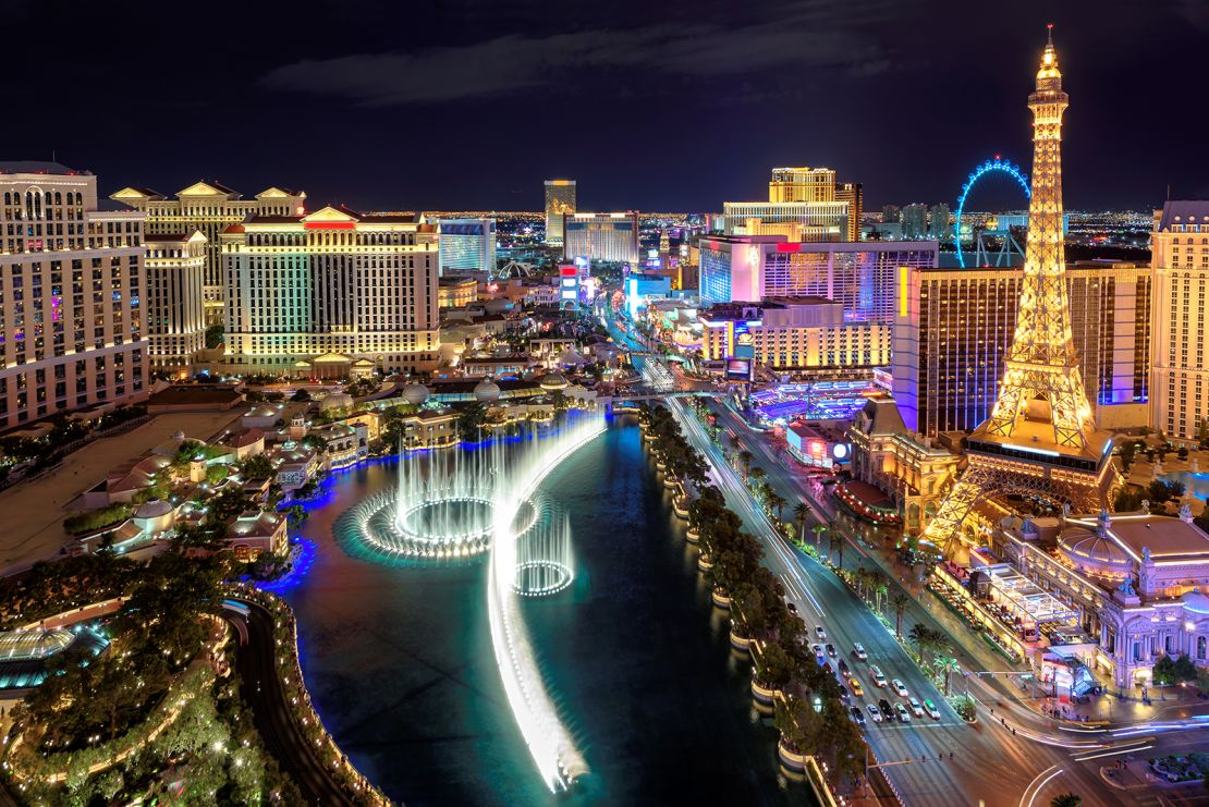 Las Vegas' total tourism income was $23 billion, according to the WTTC.