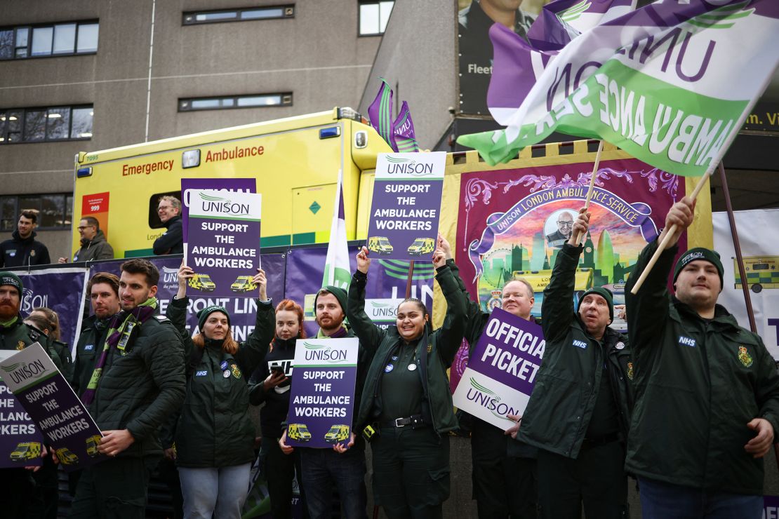 Britain is braced for another wave of strikes over low pay and working conditions.
