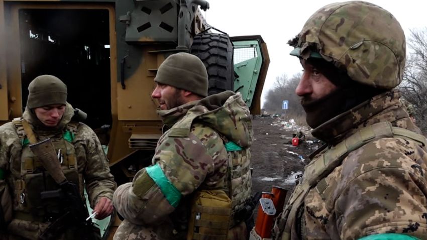Ukraine Front Line Wedeman SCREENGRAB