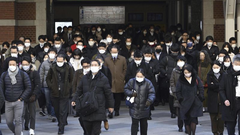 Japan is considering downgrading Covid-19 to the same level as seasonal flu