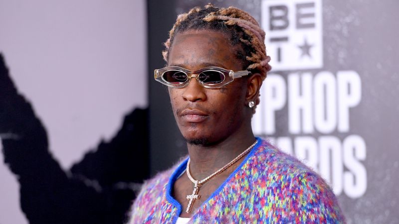 Rapper Young Thug and co-defendant conducted in-court drug transaction, prosecutors say