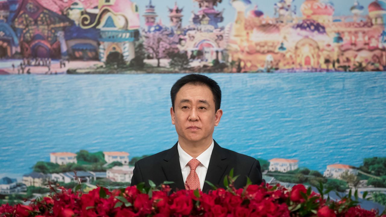 Hui Ka Yan, chairman of China Evergrande Group, in Hong Kong in 2019. 
