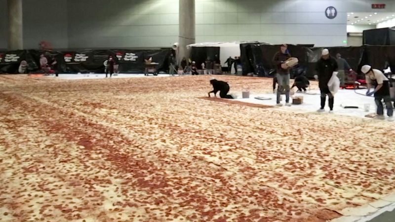 National Pizza Day 2024 Slice Into Some Absurd Facts CNN   230120133750 Worlds Largest Pizza 