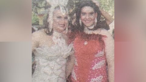 On January 12, Rochards posted a picture from a 2008 newspaper clipping of herself with another person in drag who she alleged was Santos at a Rio de Janeiro area parade. CNN has not independently verified the image.