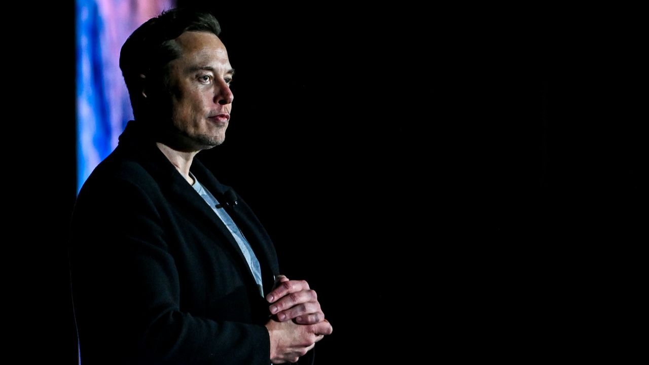 BOCA CHICA, TX - FEBRUARY 10:  SpaceX CEO Elon Musk provides an update on the development of the Starship spacecraft and Super Heavy rocket at the companys Launch facility in south Texas. 