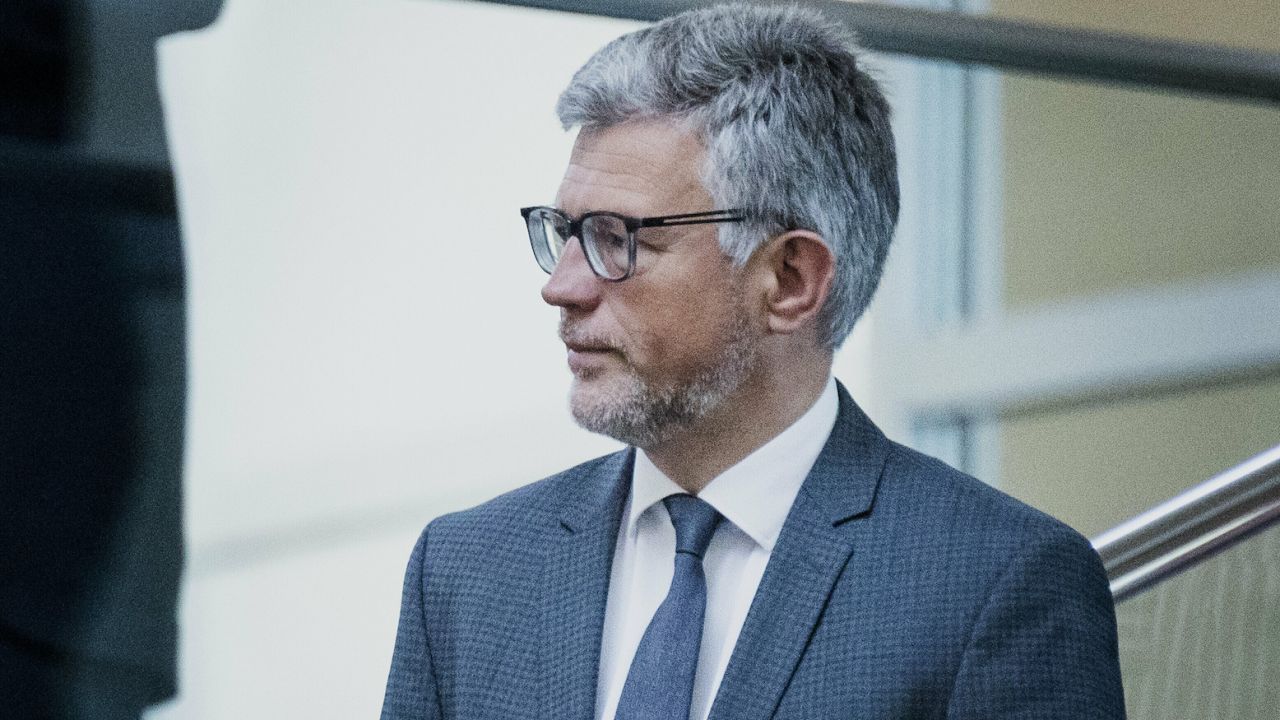 Ukraine's Deputy Foreign Minister Andriy Melnyk in Berlin in June 2022. 
