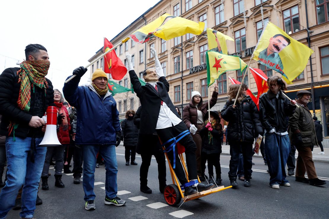 Turkey claims that Sweden allows members of recognized Kurdish terror groups to operate in Sweden, most notably the militant Kurdistan Workers' Party.