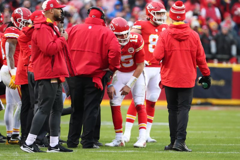 Patrick Mahomes Suffers Injury Scare As Kansas City Chiefs Reach AFC ...