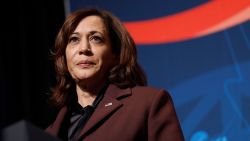 WASHINGTON, DC - DECEMBER 13: U.S. Vice President Kamala Harris gives remarks at the African and Diaspora Young Leaders Forum at the African American History and Culture Museum on December 13, 2022 in Washington, DC. The forum is in conjunction with the U.S. Africa Leaders Summit, which is bringing together over 50 heads of state, government officials, business leaders, and civil society from Africa to strengthen ties between the U.S. and Africa. (Photo by Anna Moneymaker/Getty Images)