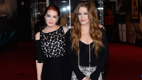 Priscilla and Lisa Marie Presley in 2015.