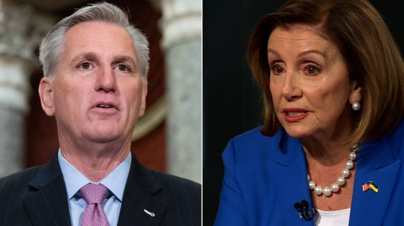 Video: Nancy Pelosi calls Kevin McCarthy speaker vote fiasco 'sad' | CNN Politics