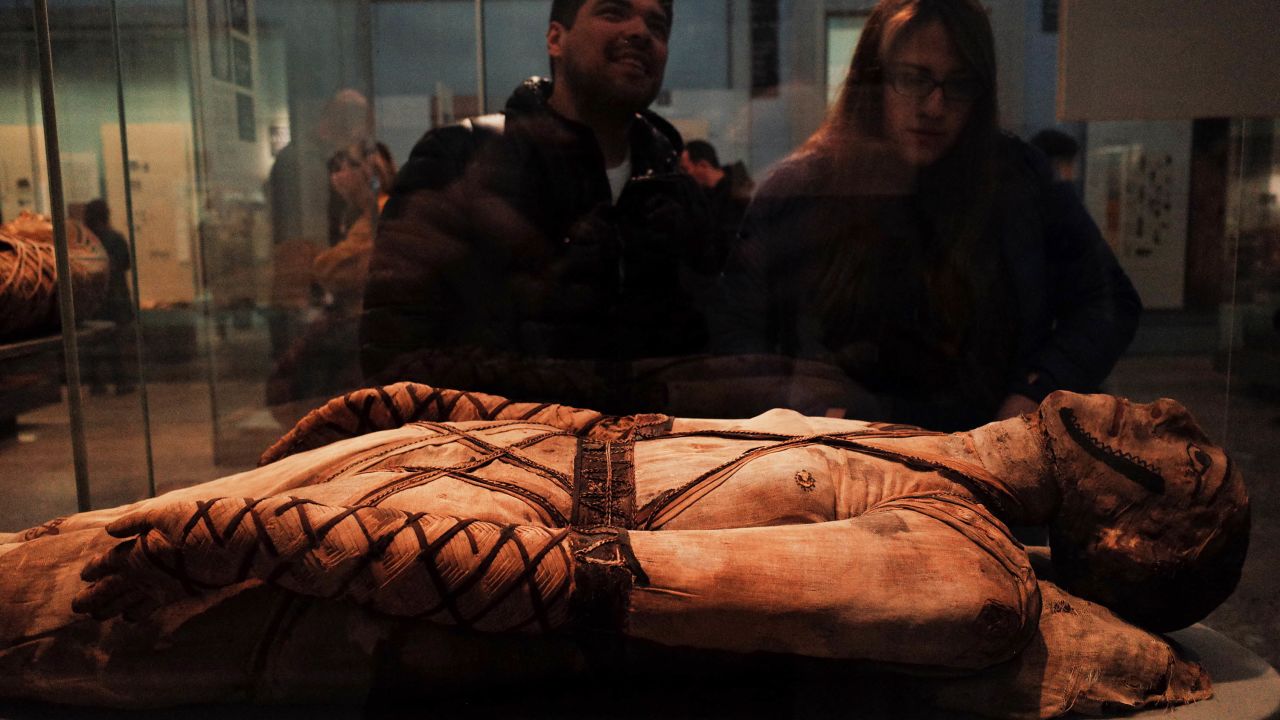 01 egyptian mummy british museum FILE RESTRICTED