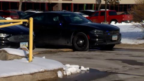 Des Moines police on the scene of a shooting.