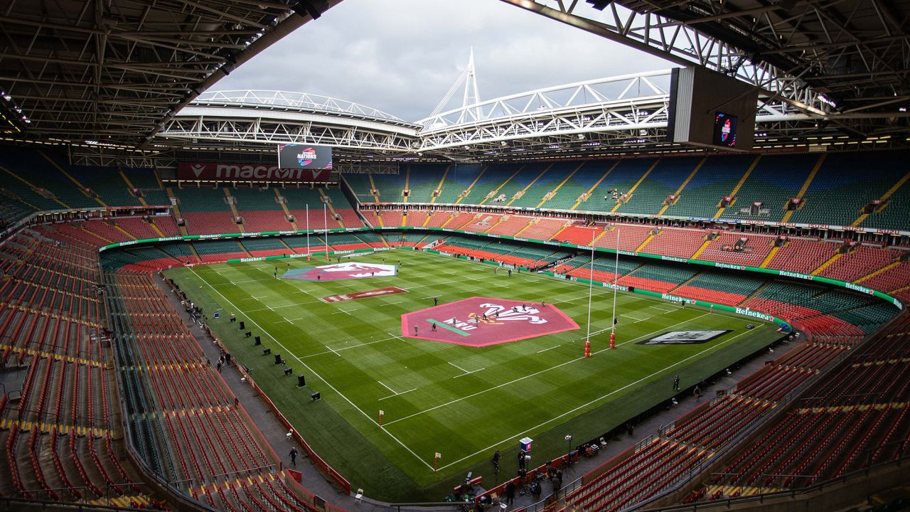 The Principality Stadium in Cardiff is seen ahead of the Autumn Nations Series match between Wales and Argentina.