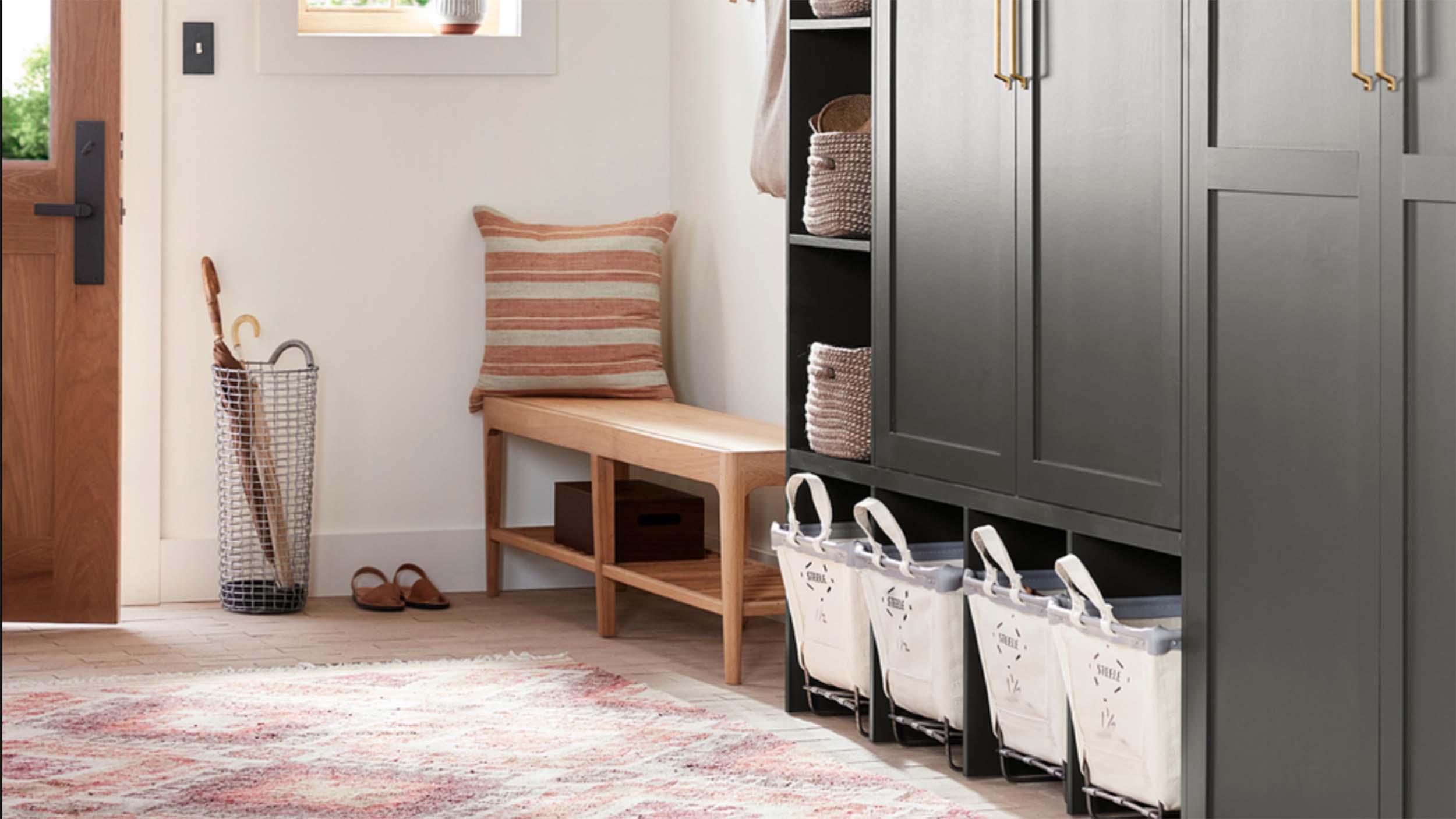 7 Narrow Entryway Storage Ideas for Any Space