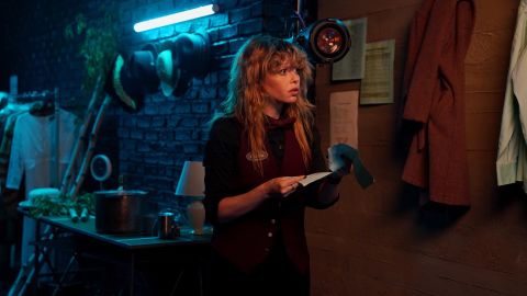 Natasha Lyonne in "Poker Face," an old-style detective show from producer Rian Johnson.