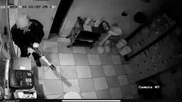 Security footage from teh Lai Lai Ballroom shows the suspect entering a door. 