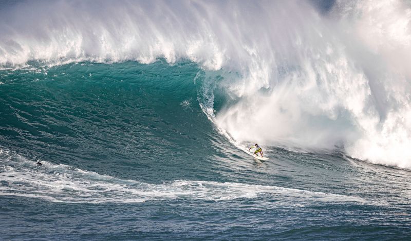 Luke Shepardson: Local lifeguard wins iconic big-wave surf event