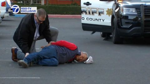 The alleged gunman in the Half Moon Bay, California, mass shooting, Chunli Zhao, is being apprehended on January 23.