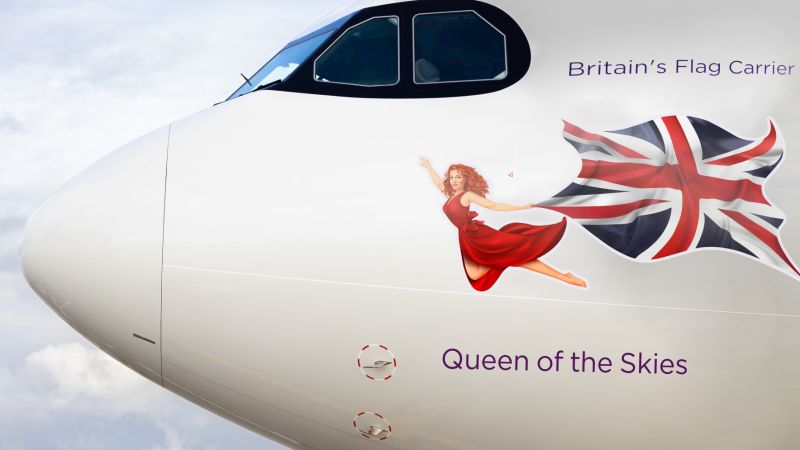 Virgin names plane after Queen Elizabeth II | CNN