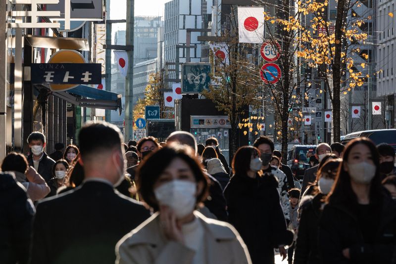 Japan births fall to record low as population crisis deepens CNN