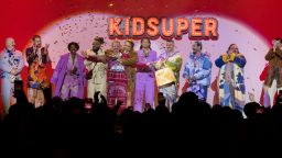 KidSuper's fashion comedy show featured a cast of comedians dressed in the new collection.