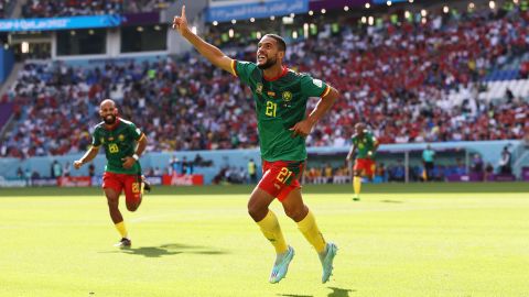 Camerún se convirtió en la primera nación africana en vencer a Brasil en la Copa del Mundo el año pasado.