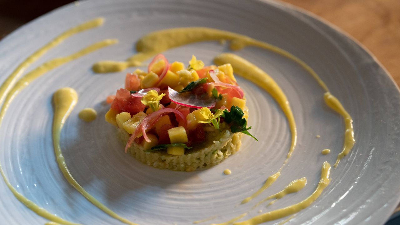 This Senegalese grain salad with mango and avocado is made with fonio, a type of millet grown in West Africa for centuries.