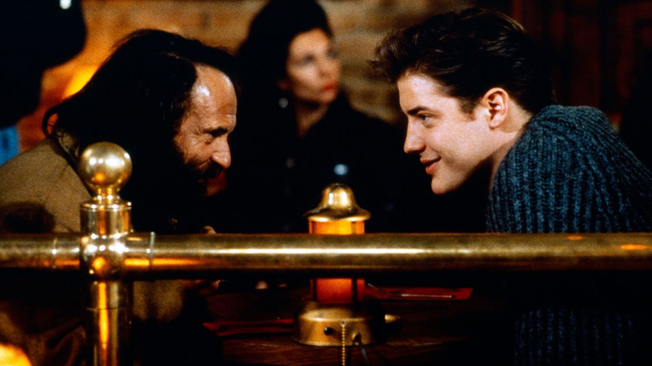 (From left) Joe Pesci and Brendan Fraser in 'With Honors.'